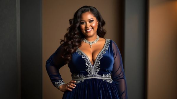 Find the perfect plus size occasion wear that flatters you